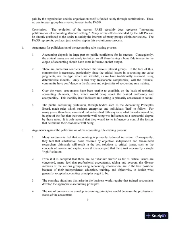 Financial Accounting Theory And Analysis: Text And Cases, 10th Edition Solution Manual - Page 9 preview image