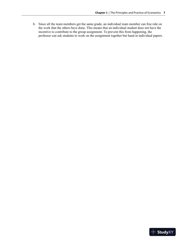Solution Manual for Economics, 1st Edition - Page 10 preview image