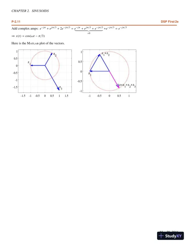 DSP First 2nd Edition Solution Manual - Page 13 preview image