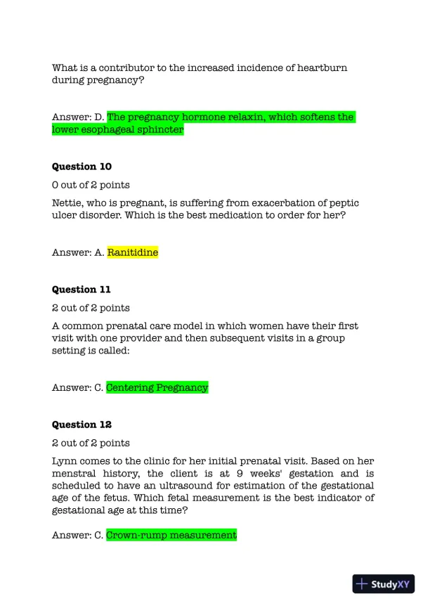 NURS6551 Cardiovascular Final Exam Test bank With Answers (51 Solved Questions) - Page 7 preview image