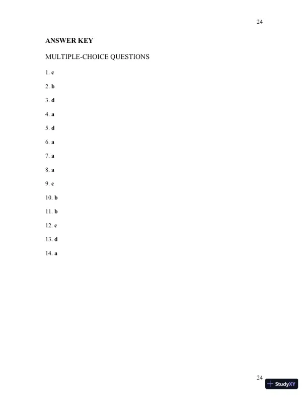 Test Bank For Womens Gynecologic Health, 3rd Edition - Page 25 preview image