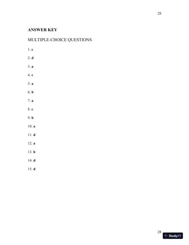 Test Bank For Womens Gynecologic Health, 3rd Edition - Page 29 preview image