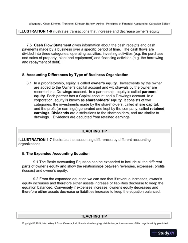 Lecture Notes for Principles of Financial Accounting, Canadian Edition - Page 9 preview image
