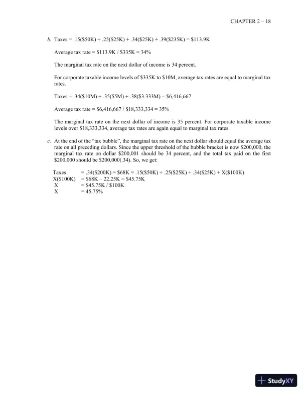 Essentials of Corporate Finance (Mcgraw-hill/Irwin Series in Finance, Insurance, and Real Estate) 9th Edition Solution Manual - Page 20 preview image