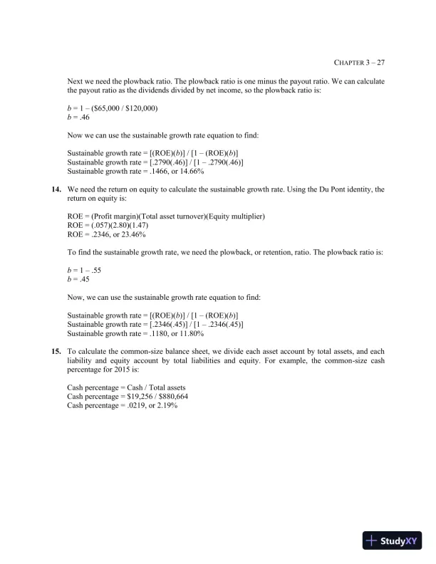 Essentials of Corporate Finance (Mcgraw-hill/Irwin Series in Finance, Insurance, and Real Estate) 9th Edition Solution Manual - Page 29 preview image