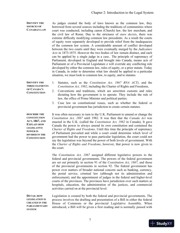 Solution Manual For Business Law in Canada, 11th Canadian Edition - Page 10 preview image