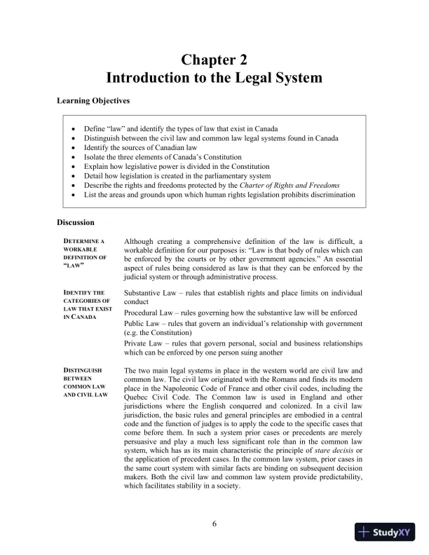 Solution Manual For Business Law in Canada, 11th Canadian Edition - Page 9 preview image
