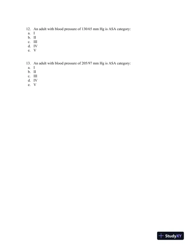 Medical Emergencies in the Dental Office 6th Edition Test Bank - Page 6 preview image