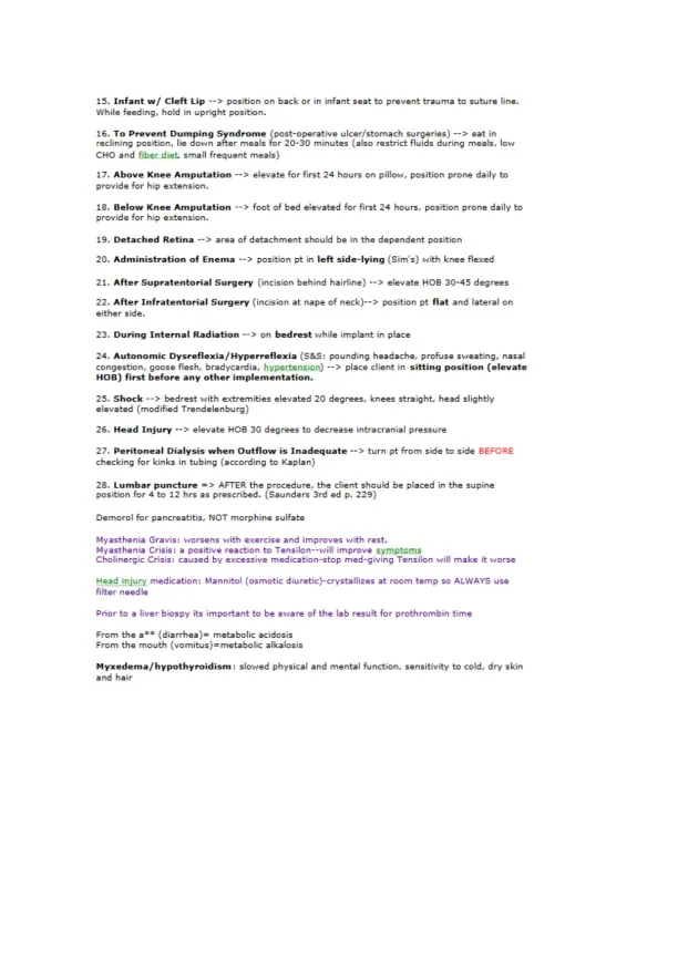 NCLEX Study Guide - Page 3 preview image