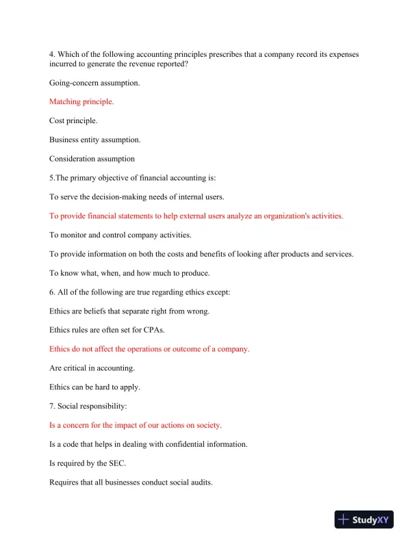 Acct 211 Fundamentals of Financial Accounting: Key Concepts and Principles - Page 3 preview image