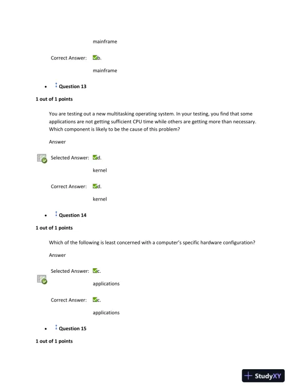 Operating System Fundamentals and Device Management - Page 14 preview image