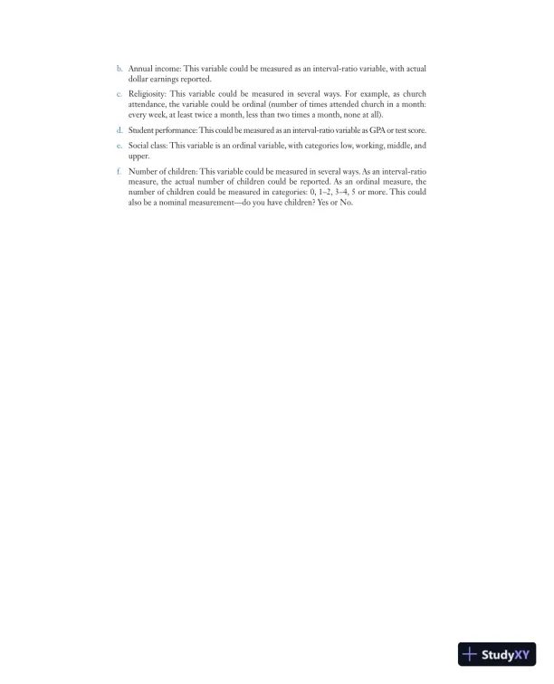 Social Statistics for a Diverse Society Eighth Edition Solution Manual - Page 4 preview image