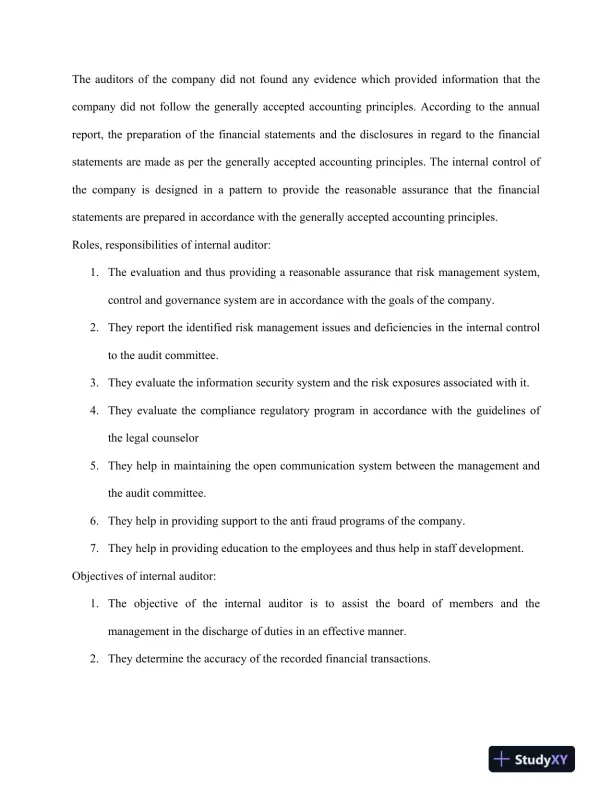A Comprehensive Evaluation of Apple Inc.'s Independent Audit Report for 2014 - Page 4 preview image