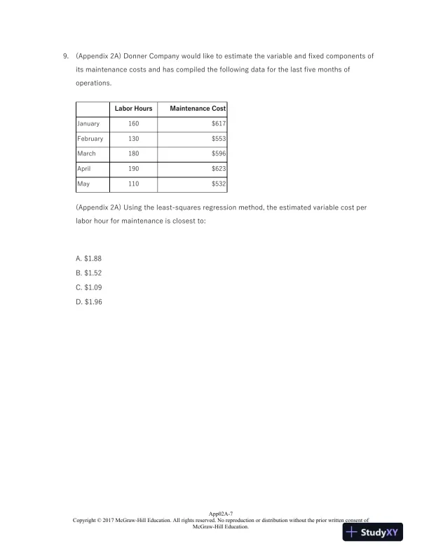 Managerial Accounting for Managers 4th Edition Test Bank - Page 8 preview image