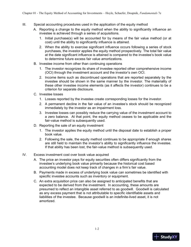 Solution Manual For Advanced Accounting, 14th Edition - Page 3 preview image