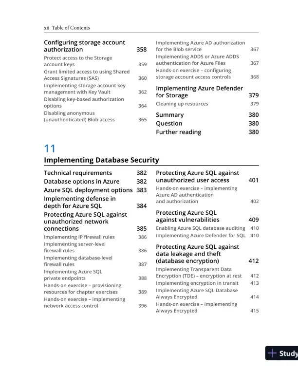 Microsoft Azure Security Technologies Certification and Beyond: AZ-500 exam (2021) - Page 14 preview image
