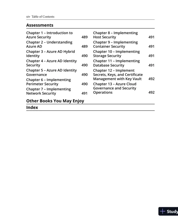 Microsoft Azure Security Technologies Certification and Beyond: AZ-500 exam (2021) - Page 16 preview image