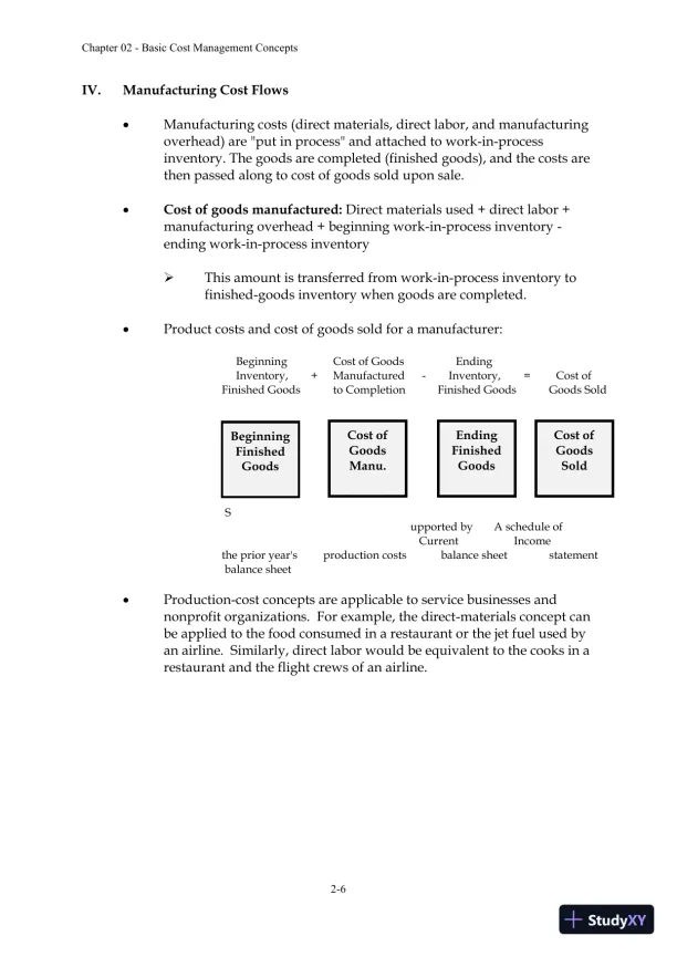 Solution Manual For Managerial Accounting: Creating Value in a Dynamic Business Environment, 10th Edition - Page 17 preview image