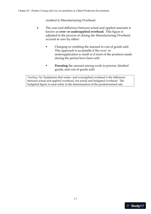 Solution Manual For Managerial Accounting: Creating Value in a Dynamic Business Environment, 10th Edition - Page 30 preview image