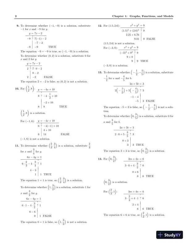 Solution Manual for Precalculus: A Right Triangle Approach, 5th Edition - Page 5 preview image