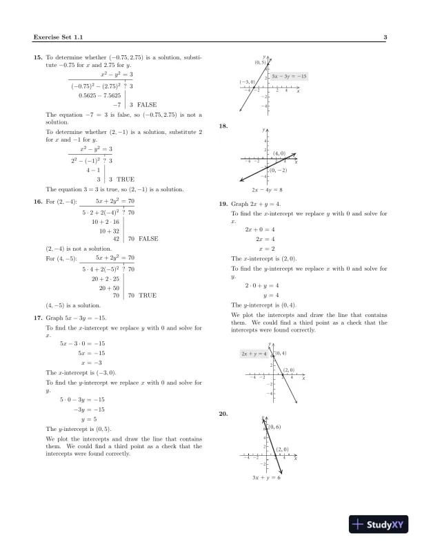 Solution Manual for Precalculus: A Right Triangle Approach, 5th Edition - Page 6 preview image