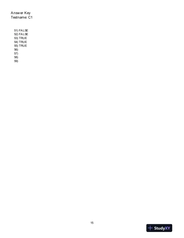 Microbiology: An Introduction, 11th Edition Test Bank - Page 16 preview image