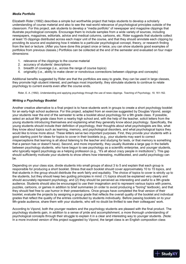 Class Notes for Psychology: An Exploration, 4th Edition - Page 10 preview image