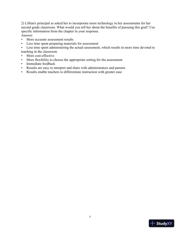 Test Bank for Early Childhood Education Today  , 14th Edition - Page 15 preview image