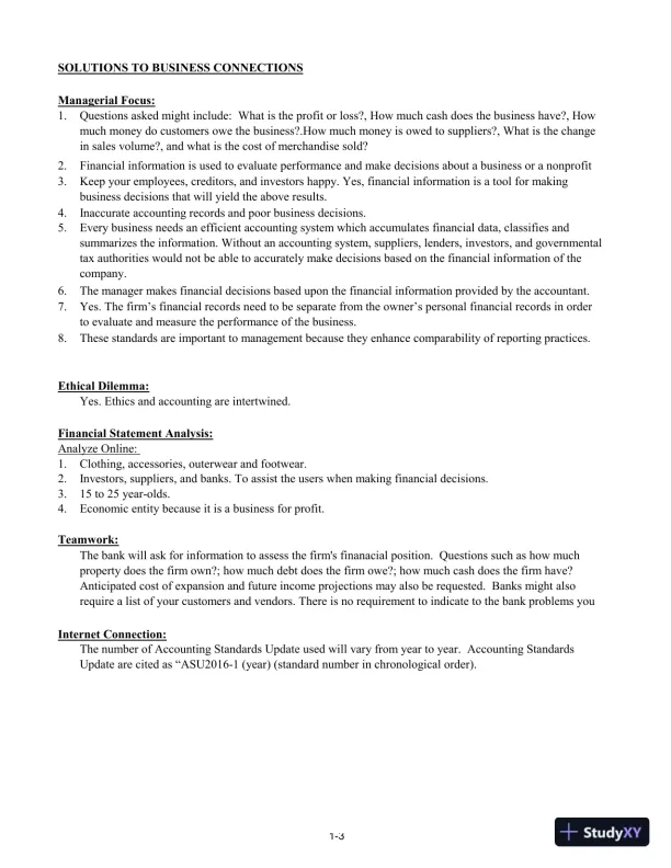 College Accounting (Chapters 1-24) 14th Edition Solution Manual - Page 4 preview image