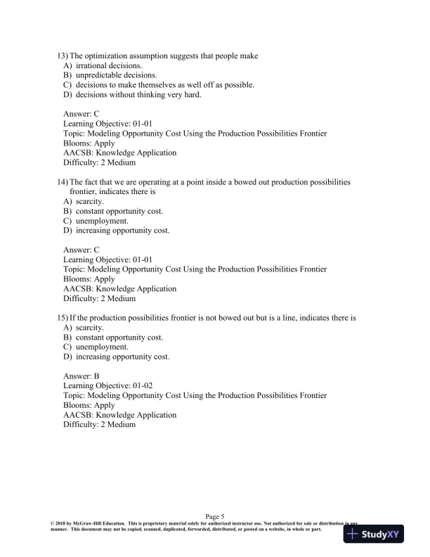 Issues in Economics Today 8th Edition Test Bank - Page 6 preview image