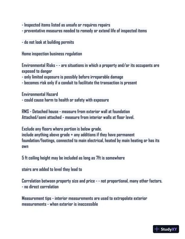 2024 RECA Residential Exam with Answers (220 Solved Questions) - Page 8 preview image