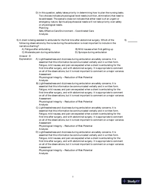 Test Bank For Fundamental Nursing Care, 2nd Edition - Page 29 preview image