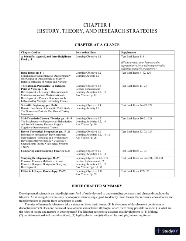 Development Through the Lifespan, 7th Edition Class Notes - Page 1 preview image