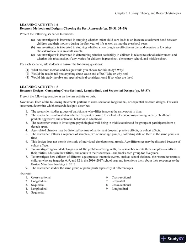 Development Through the Lifespan, 7th Edition Class Notes - Page 10 preview image