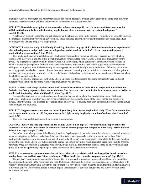 Development Through the Lifespan, 7th Edition Class Notes - Page 13 preview image