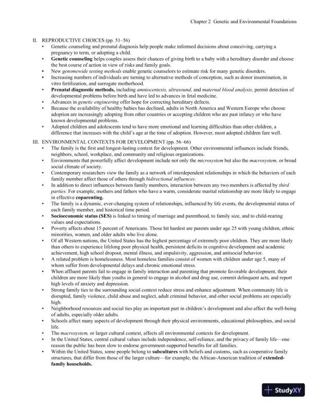 Development Through the Lifespan, 7th Edition Class Notes - Page 17 preview image