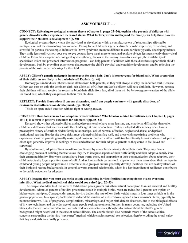 Development Through the Lifespan, 7th Edition Class Notes - Page 23 preview image