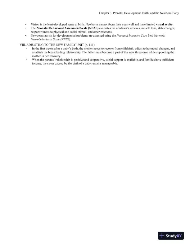 Development Through the Lifespan, 7th Edition Class Notes - Page 31 preview image
