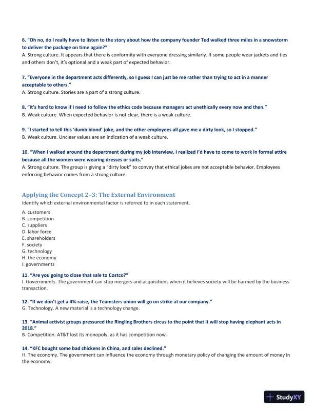 Management Fundamentals: Concepts, Applications, and Skill Development 7th Edition Solution Manual - Page 14 preview image