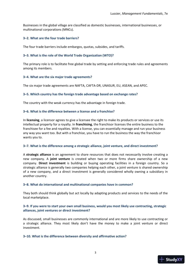Management Fundamentals: Concepts, Applications, and Skill Development 7th Edition Solution Manual - Page 20 preview image