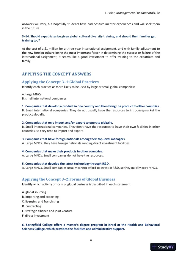 Management Fundamentals: Concepts, Applications, and Skill Development 7th Edition Solution Manual - Page 23 preview image