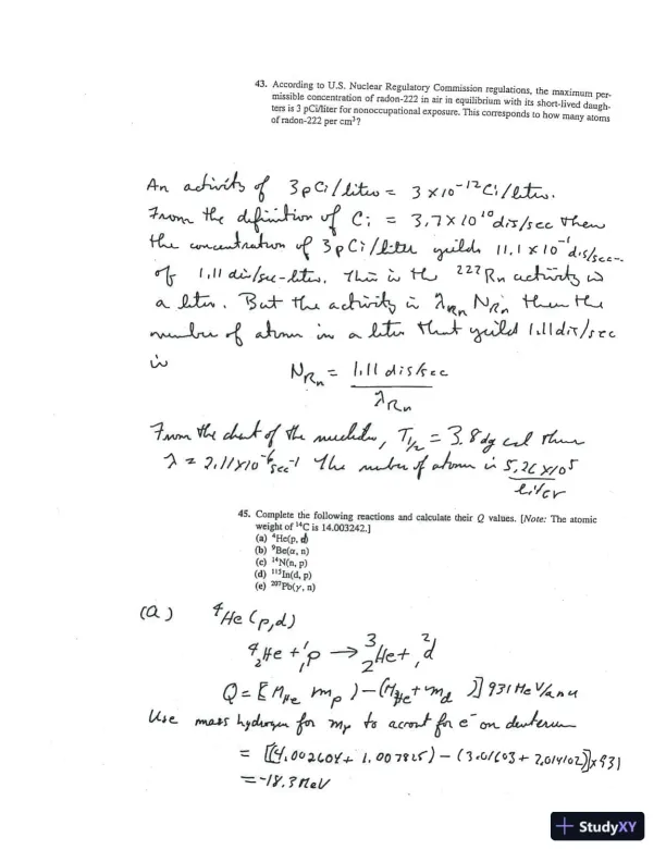 Solution Manual for Introduction to Nuclear Engineering, 4th Edition - Page 16 preview image