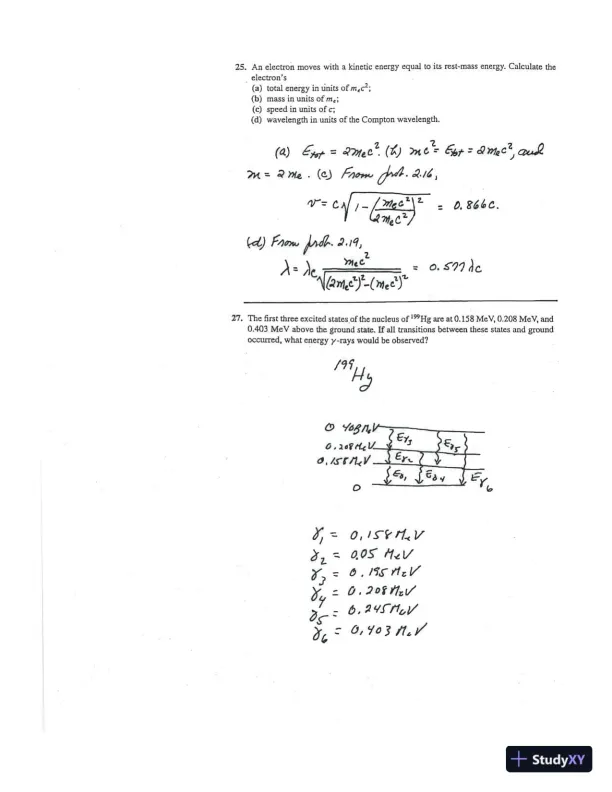 Solution Manual for Introduction to Nuclear Engineering, 4th Edition - Page 7 preview image