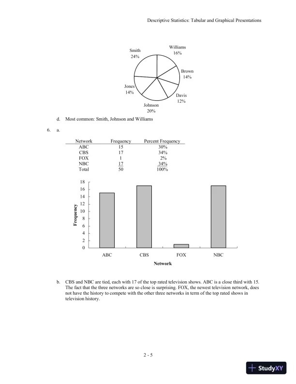 Solution Manual for Statistics for Business and Economics, 11th Edition - Page 17 preview image