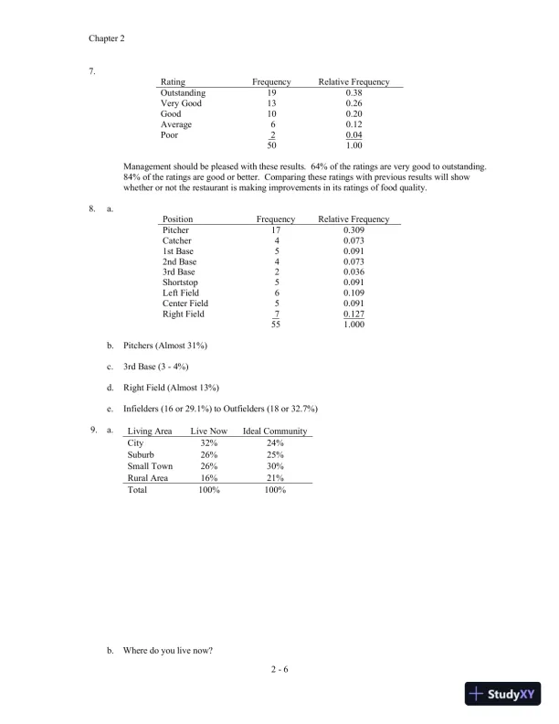 Solution Manual for Statistics for Business and Economics, 11th Edition - Page 18 preview image