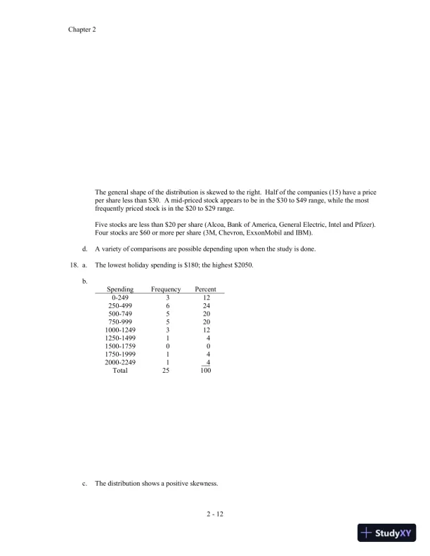 Solution Manual for Statistics for Business and Economics, 11th Edition - Page 24 preview image