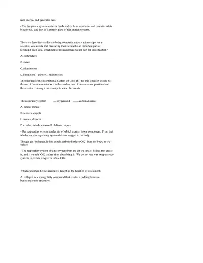 ATI TEAS 2024 Updated Exam Science - Page 13 preview image