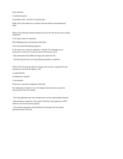 ATI TEAS 2024 Updated Exam Science - Page 19 preview image