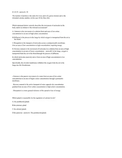 ATI TEAS 2024 Updated Exam Science - Page 7 preview image