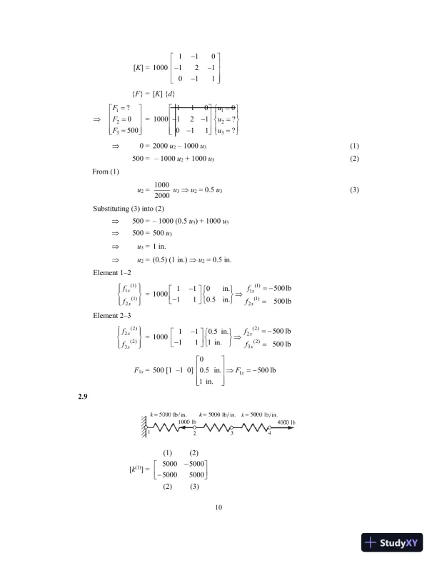 Solution Manual for A First Course in the Finite Element Method, 6th Edition - Page 13 preview image